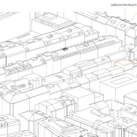 intégration au contexte urbain - vue sud-ouest