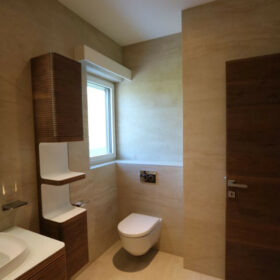 salle de douche ensuite de la chambre 4