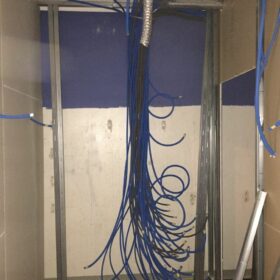 WORKS - installation of wiring networks for play facilities