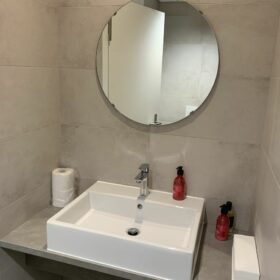 Renovierte Toiletten