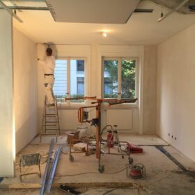 WORKS - renovation of floors and walls