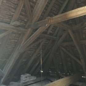 BEFORE WORK - roof structure